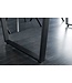 Invicta Interior Moderne eettafel LOFT 160cm eiken design zwart metalen poten sledeonderstel Industrieel - 6538955