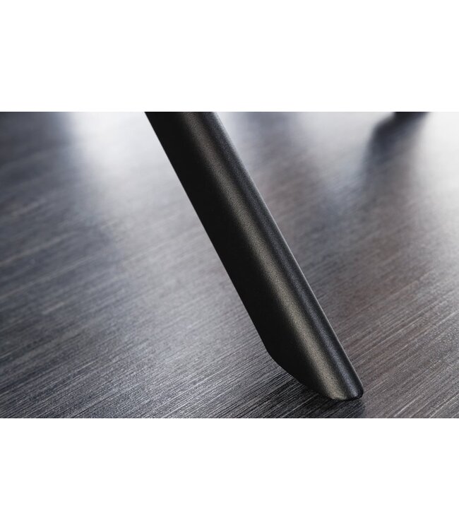 Invicta Interior Design stoel LOFT champagne fluweel draaibaar metalen frame zwart met armleuning - 42391