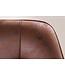 Invicta Interior Design stoel LOFT antiek bruin draaiframe van massief beukenhout met armleuning - 42389