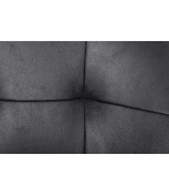 Invicta Interior Design stoel LOFT antiek grijs draaiframe van massief beukenhout met armleuning - 42388