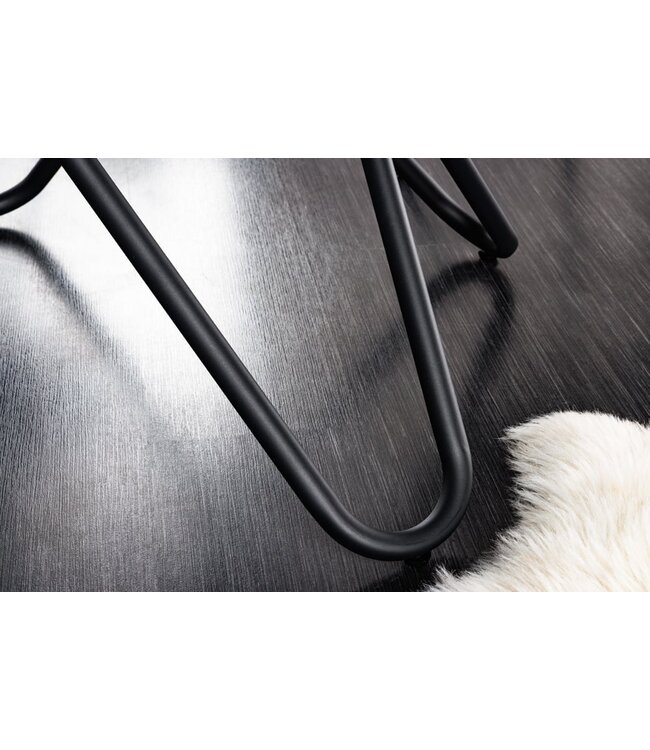 Invicta Interior Ronde eettafel ELLIPSE 120cm marmer witte keramische haarspeldpoten gemaakt in Italie - 42369