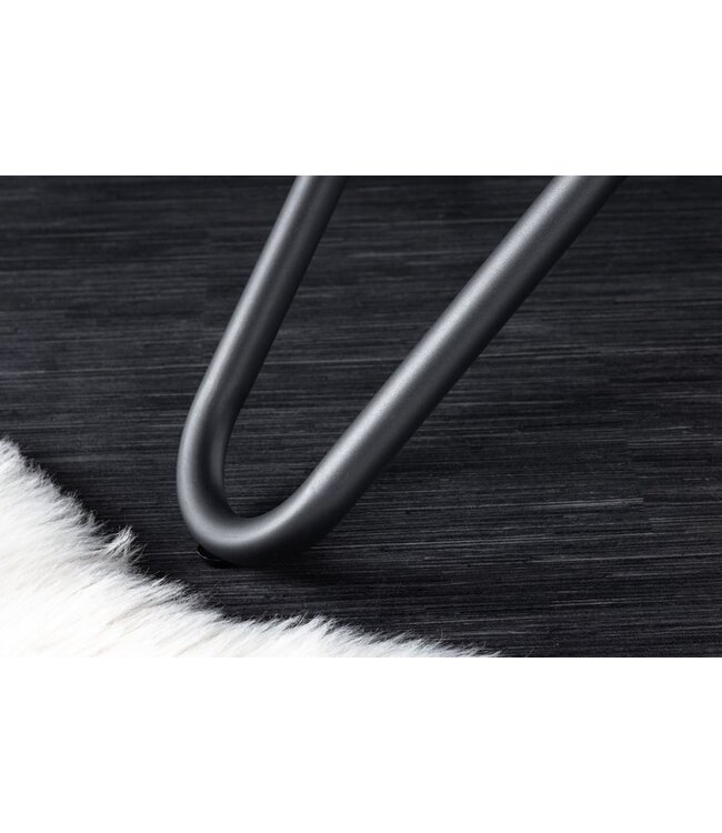 Invicta Interior Ronde eettafel ELLIPSE 120cm marmer witte keramische haarspeldpoten gemaakt in Italie - 42369