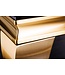 Invicta Interior Elegante salontafel MODERN BAROK 100cm zwart opaalglas gouden poten - 42315