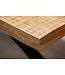 Invicta Interior Massieve industrieele eettafel GALAXIE 160cm mangohouten stervormig frame - 42257