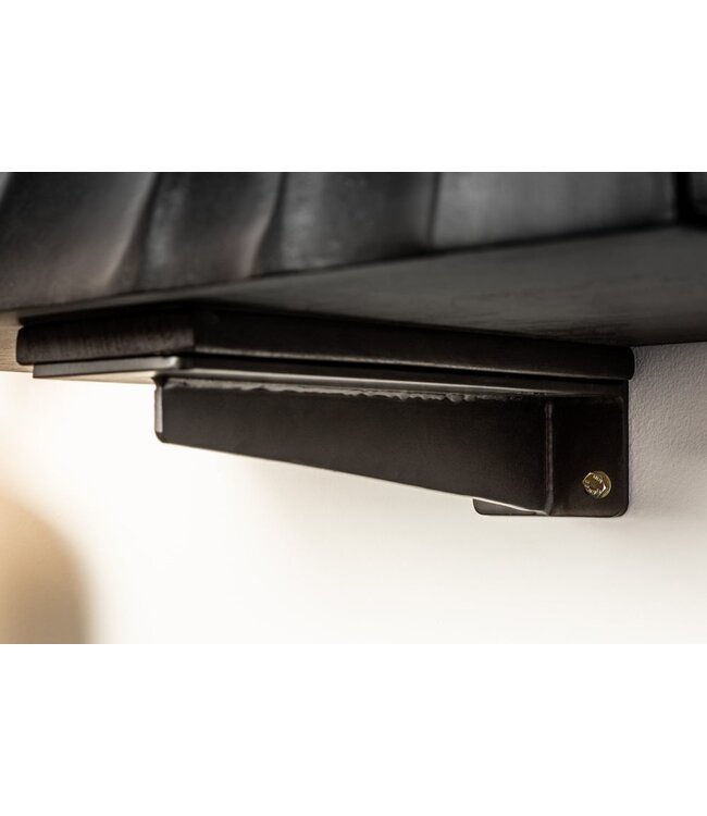 Invicta Interior Massief tv-meubel SCORPION 160 cm hangend dressoir van zwart mangohout - 41995