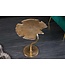 Invicta Interior Decoratieve bijzettafel GINKGO LEAF 45cm goud handgemaakt metaal - 41789