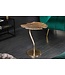 Invicta Interior Decoratieve bijzettafel GINKGO LEAF 45cm goud handgemaakt metaal - 41789