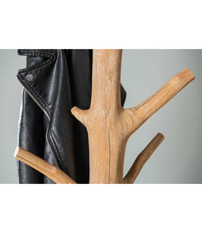 Invicta Interior Massieve kapstok TREE NATURE 170cm kledingrek van natuurlijk hout - 41646