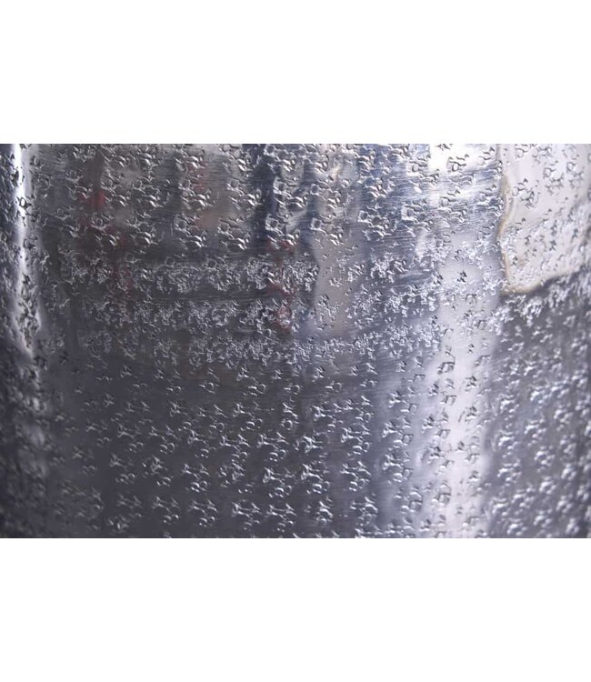 Invicta Interior Elegante vaas ORIENTAL 50cm zilver in wild hamerontwerp - 41550