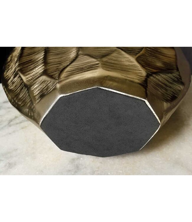 Invicta Interior Elegante Vaas ORGANIC ORIENT 44cm goud Hammerschlag Design - 41547