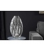 Invicta Interior Elegante vaas ORGANIC ORIENT 44cm zilver gehamerd ontwerp - 41546