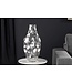 Invicta Interior Elegante vaas ORGANIC ORIENT 45cm zilver gehamerd ontwerp - 41544