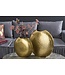 Invicta Interior Elegante vazen set van 2 ORIENTAL 44cm goud in hamerslagpatroon - 41543