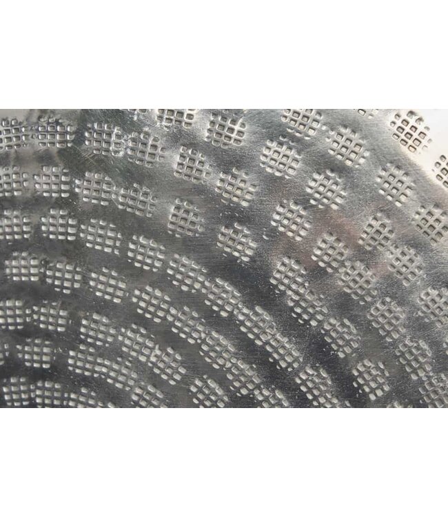 Invicta Interior Elegante vazen set van 2 ORIENTAL 44cm zilver in hamerslagpatroon - 41542