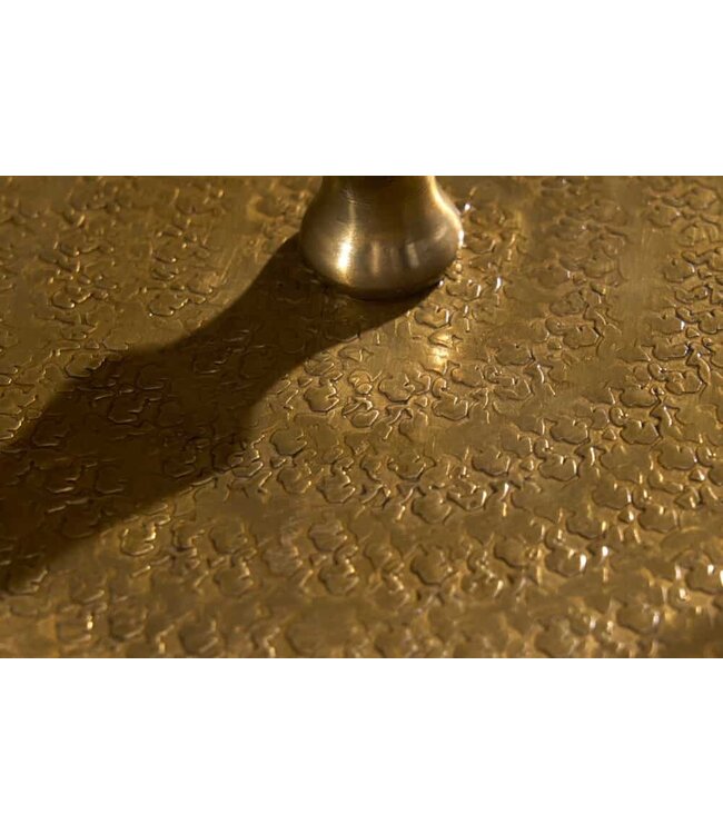 Invicta Interior Design taartplateau ORIENT 65cm goud in wild hammer finish met drie niveaus - 41537