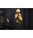 Invicta Interior Elegante wanddecoratie GINKGO 110cm goud in filigrane bladvorm - 41272