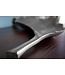 Invicta Interior Handgemaakte decoratieve kom ABSTRACT BLAD 65cm zilver aluminium - 41270