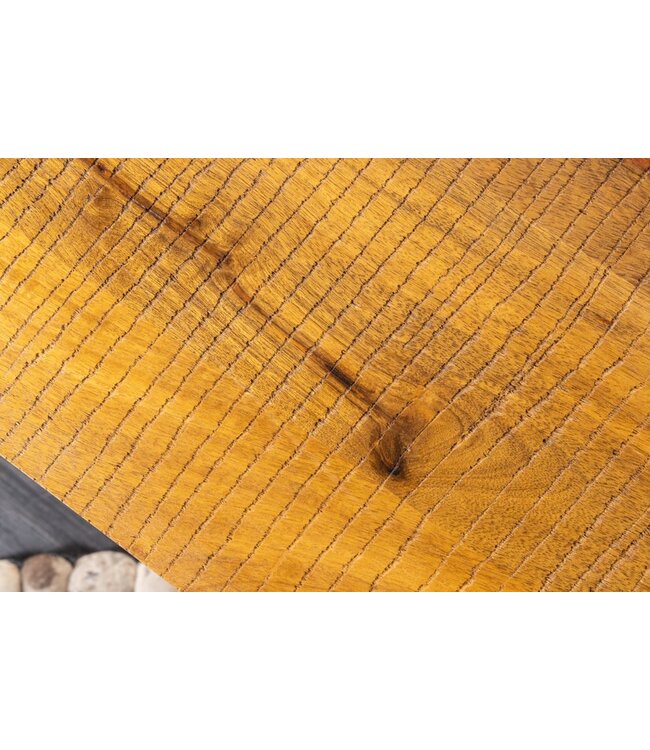 Invicta Interior Stevige secretaire MONSOON 120 cm mangohouten bureau - 41165