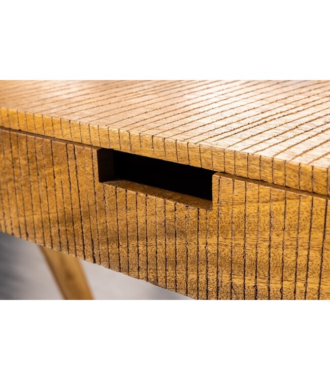 Invicta Interior Stevige secretaire MONSOON 120 cm mangohouten bureau - 41165