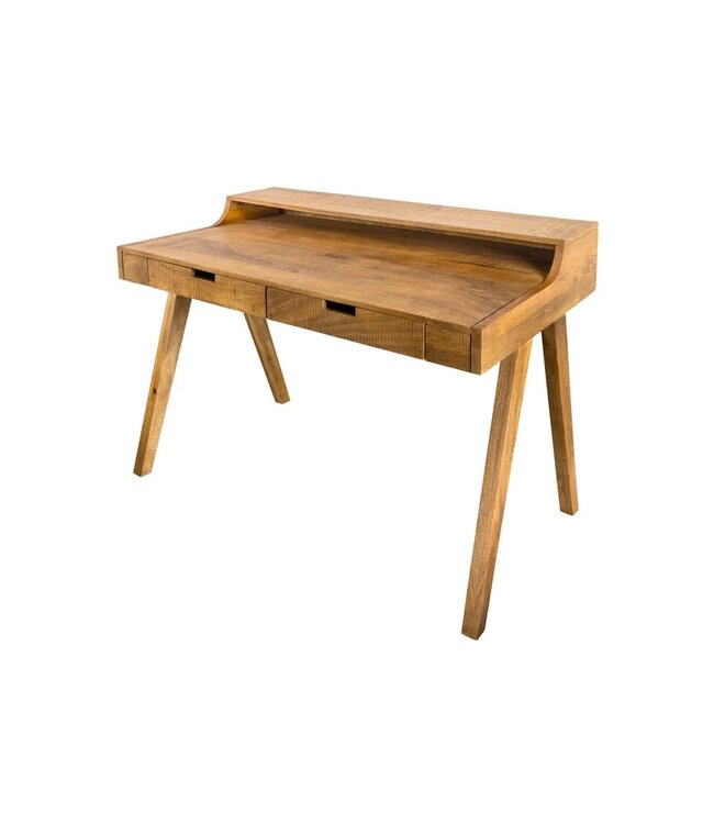 Invicta Interior Stevige secretaire MONSOON 120 cm mangohouten bureau - 41165