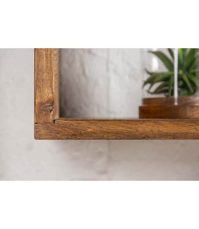 Invicta Interior Stevige wandplank set van 3 HEMINGWAY 94cm bruin gemaakt van mangohout - 41067