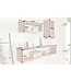 Invicta Interior Stevige wandplank set van 3 HEMINGWAY 94cm gemaakt van mangohout - 41066