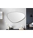 Invicta Interior Moderne wandspiegel NOEMI 90cm zwart asymmetrisch design - 40703
