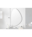Invicta Interior Moderne wandspiegel NOEMI 90cm zwart asymmetrisch design - 40703