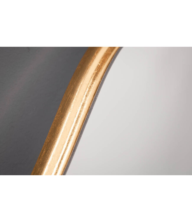 Invicta Interior Elegante wandspiegel ELEGANCIA 100cm goud ovaal design - 40696