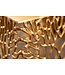 Invicta Interior Filigraan bijzettafel set van 2 ABSTRACT LEAF 45cm goud handgemaakt - 40613
