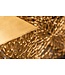 Invicta Interior Filigraan bijzettafel set van 2 ABSTRACT LEAF 45cm goud handgemaakt - 40613