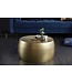 Invicta Interior Ronde salontafel ORIENT III 60cm goud metaal gehamerd ontwerp handgemaakt - 39886