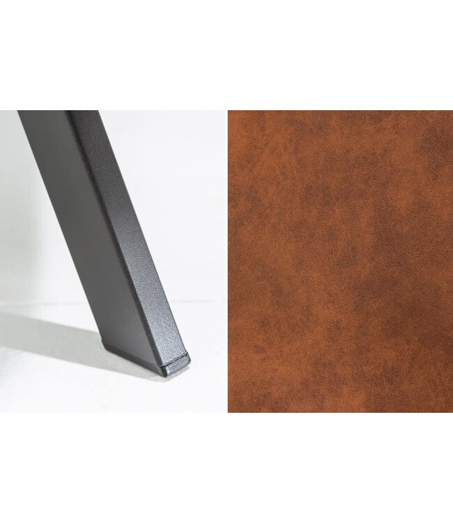 Invicta Interior Draaibare designstoel MR. LOUNGER lichtbruin met armleuning - 39838