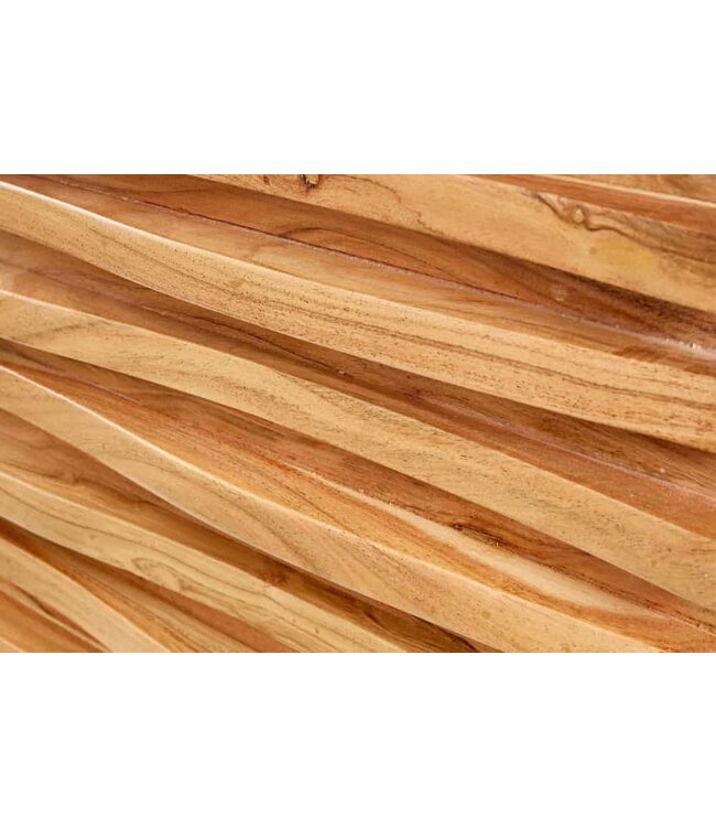 Invicta Interior Massief dressoir RELIEF 160 cm acaciahout met uitgewerkt front - 39736