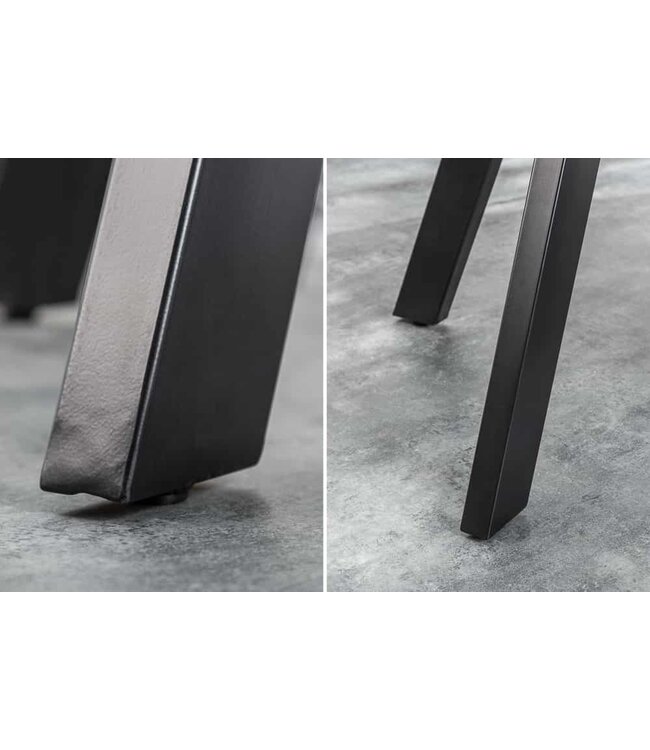 Invicta Interior Massieve eettafel IRON CRAFT 120cm rond naturel mangohout - 39584