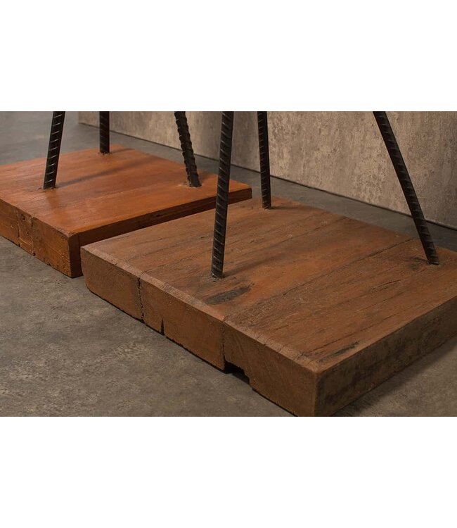 Invicta Interior Stevige kledingkast HEMINGWAY 200cm teakhouten kledingrek - 39557