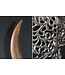 Invicta Interior Extravagante wanddecoratie EXOTIC BULL 57cm zilveren mangohouten stierenkop - 39091