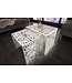 Invicta Interior Handgemaakte salontafel ABSTRACT 49cm set van 2 zilver in Gap-design - 38965