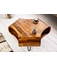 Invicta Interior Retro salontafel ORGANIC LIVING 80cm Sheesham Palissander Haarspeldpoten massief hout met opbergruimte - 38901