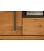 Invicta Interior Massief tv-meubel THOR 200cm wild eiken geolied lowboard in industrieel design - 38810