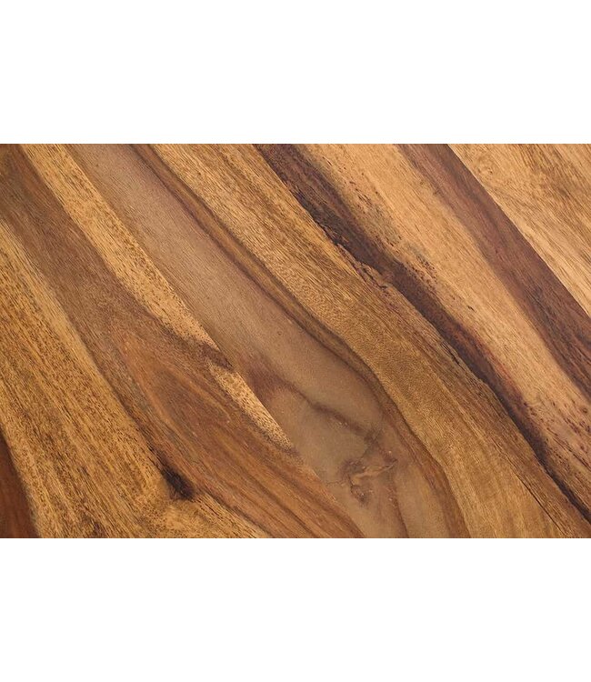 Invicta Interior Elegant bureau ELEMENTS 118 cm metalen frame met Sheesham Stone-afwerking - 38606