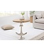 Invicta Interior Maritiem design bijzettafel SEVEN SEAS 50cm anker met mangohouten blad - 38542