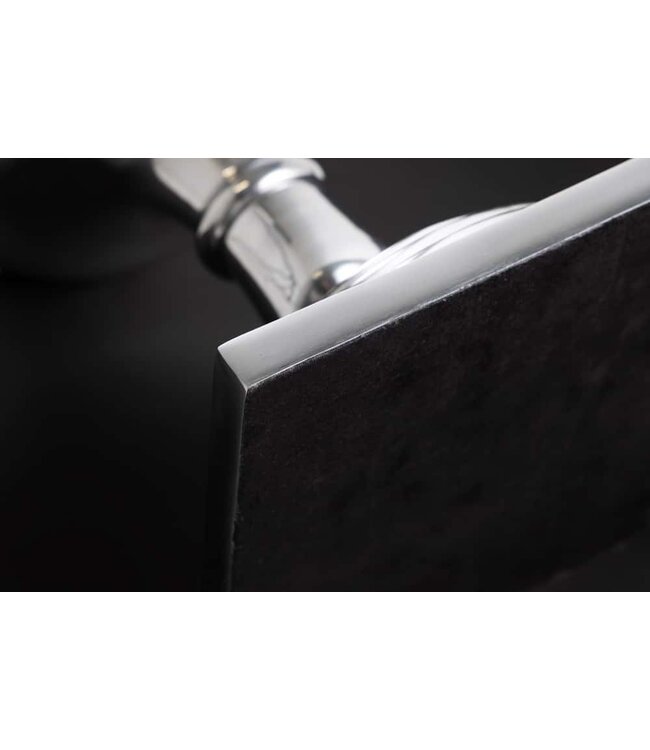 Invicta Interior Design vaas GOAL 75cm zilver plantenbeker aluminium - 37466