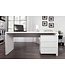 Invicta Interior Design bureau FAST TRADE 160cm wit hoogglans computertafel - 36025