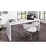Invicta Interior Design bureau FAST TRADE 160cm wit hoogglans computertafel - 36025