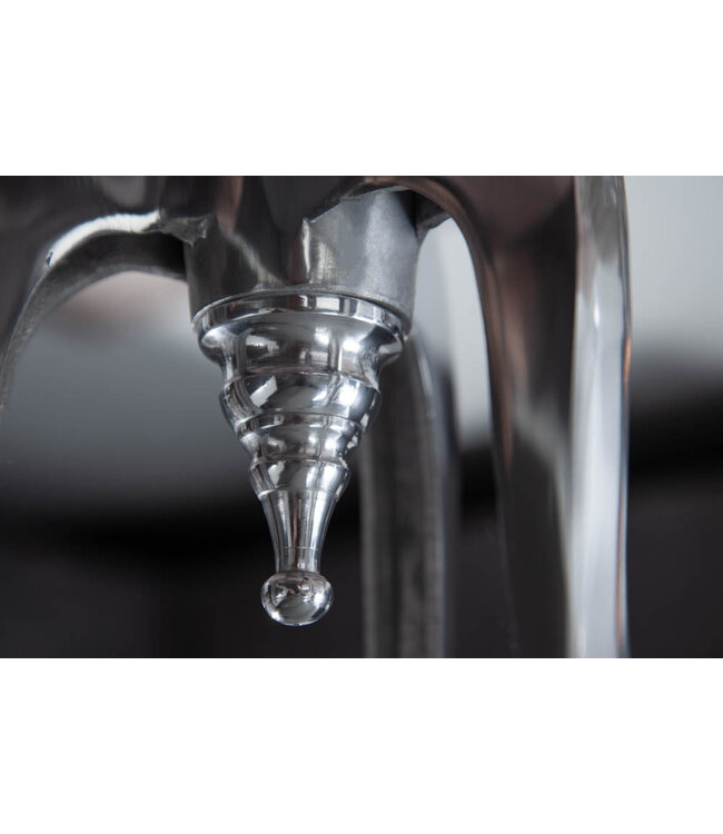 Invicta Interior Elegante bijzettafel SAVOY 55cm zilver gepolijst statief met rond blad - 35735