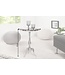 Invicta Interior Filigraan bijzettafel TRAYFUL 55cm zilveren aluminium dienbladtafel - 35725