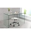 Invicta Interior Extravagante glazen eettafel FANTOME 120cm transparant bureau volledig glazen tafel - 22862