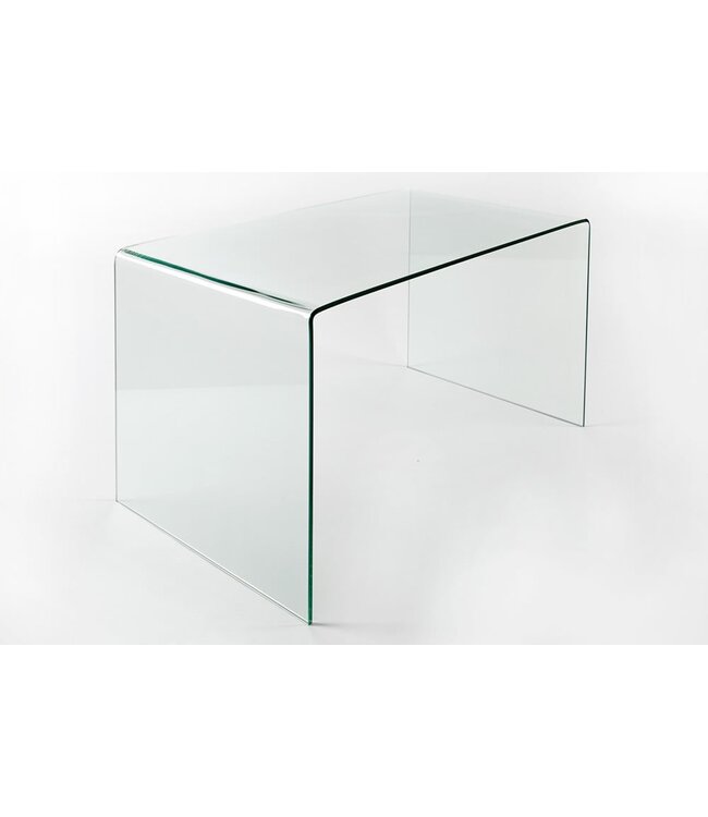 Invicta Interior Extravagante glazen eettafel FANTOME 120cm transparant bureau volledig glazen tafel - 22862