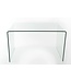 Invicta Interior Extravagante glazen eettafel FANTOME 120cm transparant bureau volledig glazen tafel - 22862